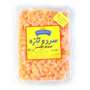 هویج مکعبی 500 گرمی سرد و تازه