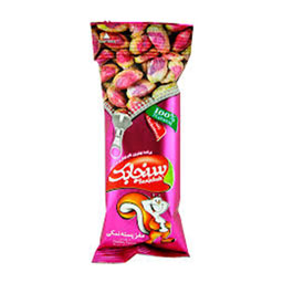 مغز پسته شور 30 گرمی نام تجارتی سنجابک