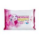 دستمال مرطوب پاک کننده آرایش بالشتی نرمال 20 عددی نیوساد