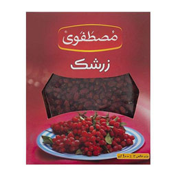 زرشک مقدار 100 گرم مصطفوی