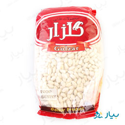 لوبیا سفید 900 گرمی گلزار