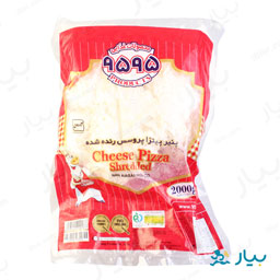 پنیر پیتزا پروسس رنده شده 2 کیلویی 9595