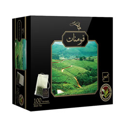 چای سیاه کیسه‌ای 100 عددی فومنات