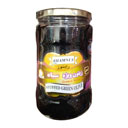 شور زیتون ویژه با هسته ظرف شیشه ای 750 گرمی پارس رامنوز