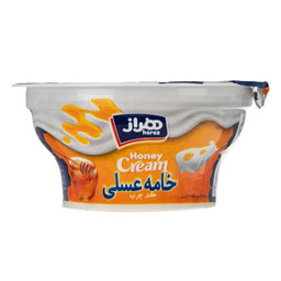 خامه عسلی 100 گرمی هراز
