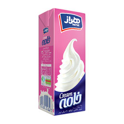 خامه تتراپک 200 گرمی هراز