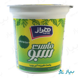 ماست سبو همزده کم چرب پروبیوتیک 800 گرمی هراز