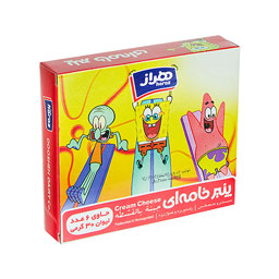 پنیر خامه‌ای 6 عددی هراز