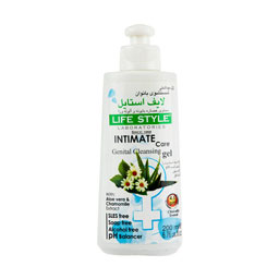ژل بهداشتی بانوان حاوی بابونه و آلوئه ورا 200 میلی لیتری لایف استایل