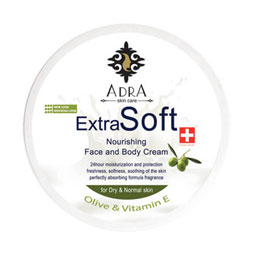 کرم مرطوب کننده دست و صورت 200 میلی لیتری آدرا