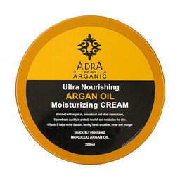 کرم مرطوب کننده حاوی روغن آرگان 200 میلی لیتری آدرا
