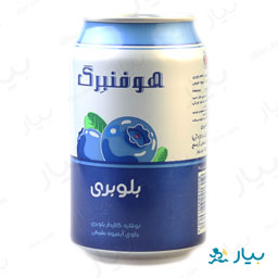 نوشیدنی گازدار بلوبری 330 میلی لیتری هوفنبرگ