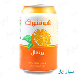 نوشیدنی گازدار پرتقالی 330 میلی لیتری هوفنبرگ