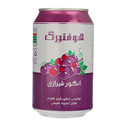 آبمیوه قوطی انگور شیرازی 330 میلی لیتری هوفنبرگ