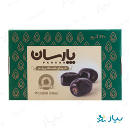 خرما مضافتی بم 620 گرمی پارسان