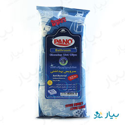دستمال مرطوب پاک کننده سرویس بهداشتی 36 برگی پانو
