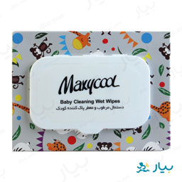 دستمال مرطوب دربدار جعبه ای کودک 40 عددی ماکسی کول