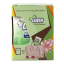 دستمال مرطوب پاک کننده دست و صورت 10 عددی لوسین