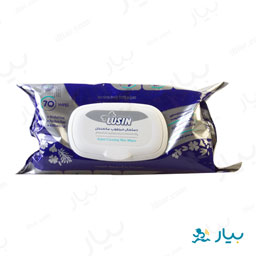 دستمال مرطوب سالمندان پاک کننده بدن 70 عددی لوسین
