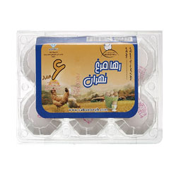 تخم مرغ 6 عددی رها مرغ تهران