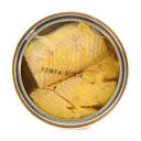 تن ماهی فیله ماهی قزل آلا در روغن و زعفران 240 گرمی تاپسی