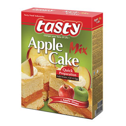 پودر کیک سیب 500 گرمی تیستی