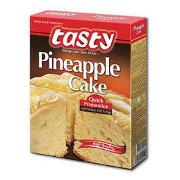 پودر کیک آناناس 500 گرمی تیستی