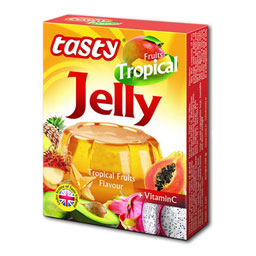 پودر ژله میوه‌های استوایی 100 گرمی تیستی