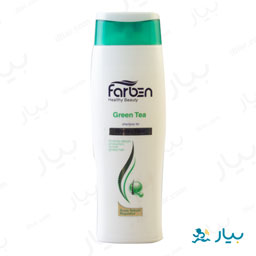شامپو شوینده موی چرب حاوی عصاره چای سبز 250 میلی لیتری فاربن