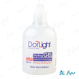 ژل مو قوی پمپی 300 میلی لیتری دورلایت