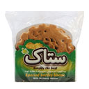 بیسکویت جو سبوس دار همراه با عصاره توت 90 گرمی ستاک