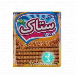 بیسکویت جو با شهد توت 210 گرمی ستاک
