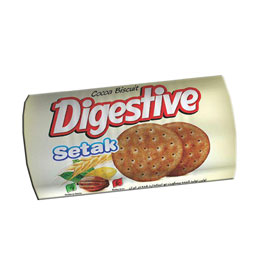 بیسکوئیت دایجستیو دوسر ساده طرح ساقه ستاک