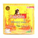چای تی بگ ساده 100 عددی کاپیتان
