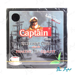 چای تی بگ معطر 100 عددی کاپیتان