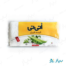 کیسه فریزر بسته ای 100 عددی اتی تی