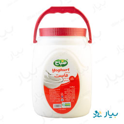 ماست پر چرب 2 کیلویی صباح