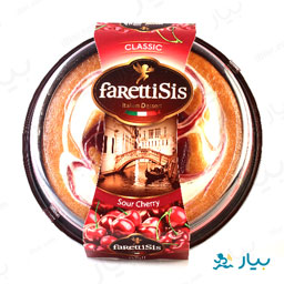 کیک روغنی با طعم آلبالو 400 گرمی فارتی سیس