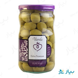 زیتون سبز سوپر ویژه 650 گرمی وارولا