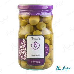 زیتون سبز ویژه 650 گرمی وارولا