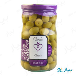 زیتون سبز ممتاز 650 گرمی وارولا