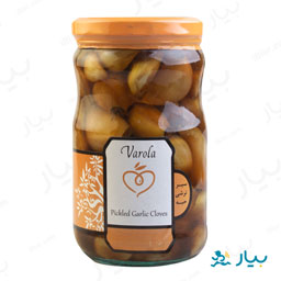 سیر ترشی حبه 650 گرمی وارولا