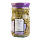 زیتون سبز ورقه شده 650 گرمی وارولا