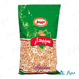 مخلوط نخود و لوبیا سفید 700 گرمی سپیدار