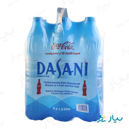 آب معدنی 1/5 لیتری بسته 6 عدد دسانی