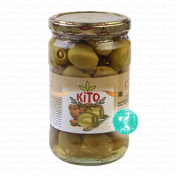 زیتون ویژه با مغز بادام زمینی 660 گرمی کیتو