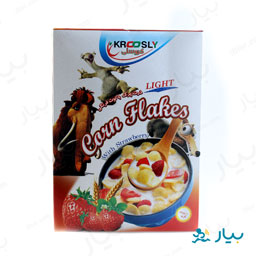 کورن فلکس توت فرنگی 375 گرمی کروسلی