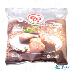 فلافل کاملا پخته 450 گرمی ب.آ