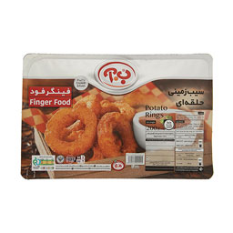 سیب زمینی حلقه ای 200 گرمی ب.آ