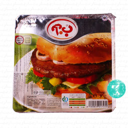 همبرگر درصد90 گوشت 400 گرمی ب.آ